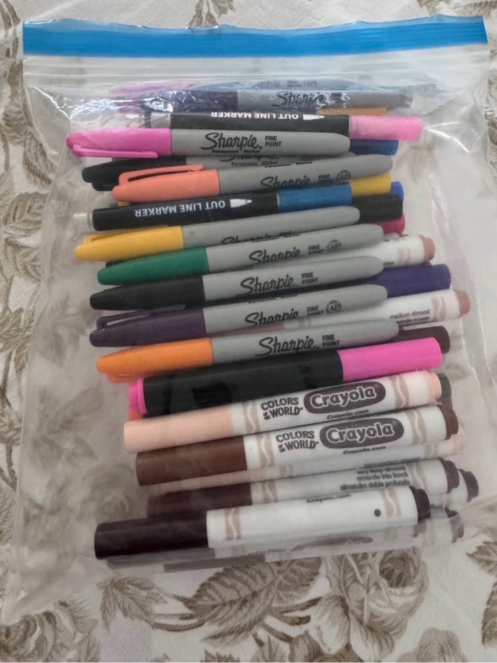 Sharpie & Crayola Marker Set - Assorted Colors